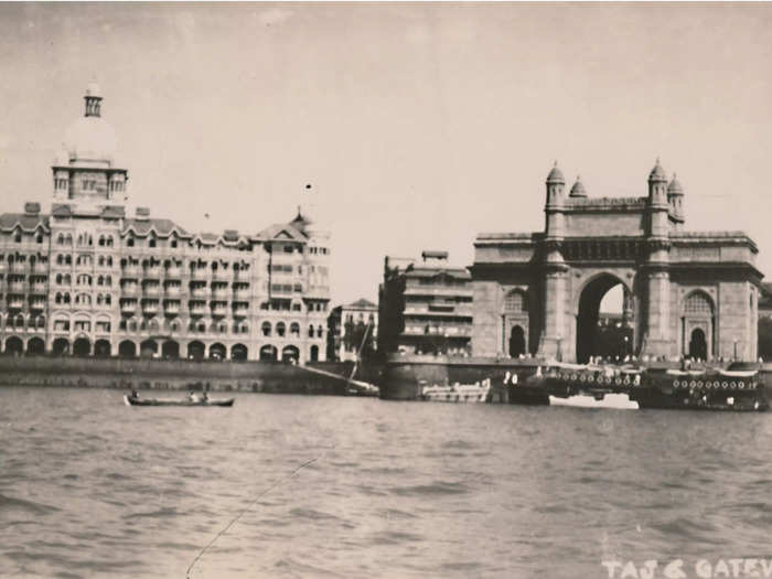 The Gateway of India in Mumbai, constructed to commemorate the visit of King George V and Queen Mary, was completed in 1924.