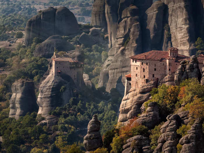 A trip to Meteora will give you an unforgettable hike.