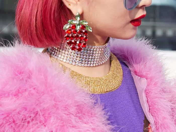 Cheap costume jewelry can distract from your look. 