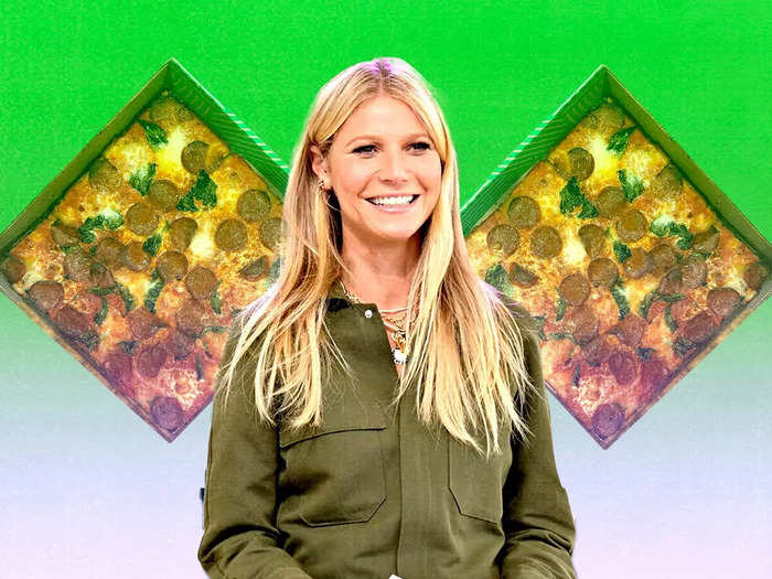 I tried Gwyneth Paltrow's Goop pizza, and it's actually … pretty good ...