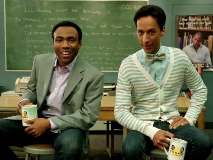 Troy and Abed on "Community" were truly each other