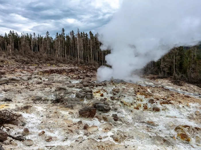 In June, a man was sentenced to a week in jail after trespassing dangerously close to a thermal geyser in Yellowstone National Park. 