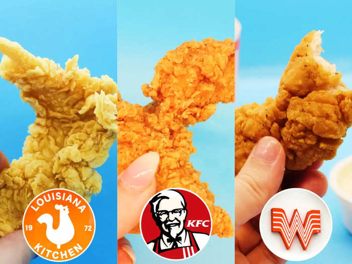 I Ordered Chicken Tenders From 8 Fast-food Chains And Ranked Them From ...