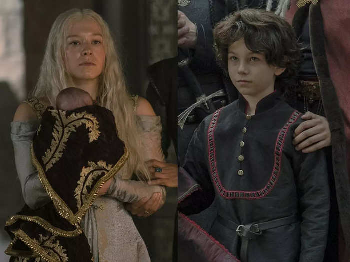 Joffrey is the youngest son from Rhaenyra