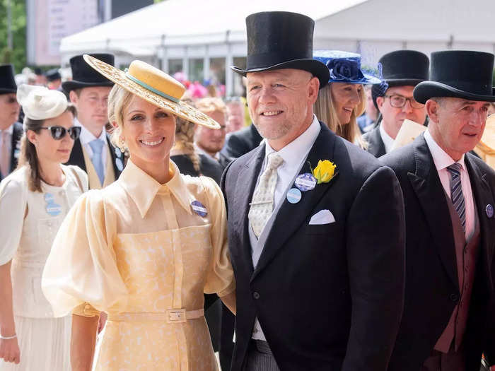 On the first day of Royal Ascot, Zara Tindall