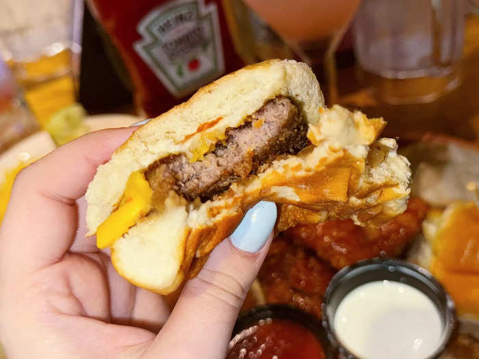 These sliders perfectly filled my burger cravings.