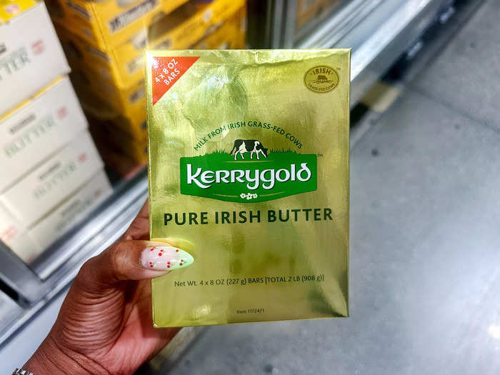 The Kerrygold Pure Irish Butter is perfect for baking and making excellent sauces.