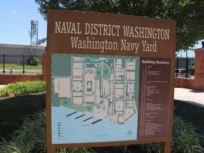 Because the National Museum of the United States Navy is housed on an active base, access is limited.