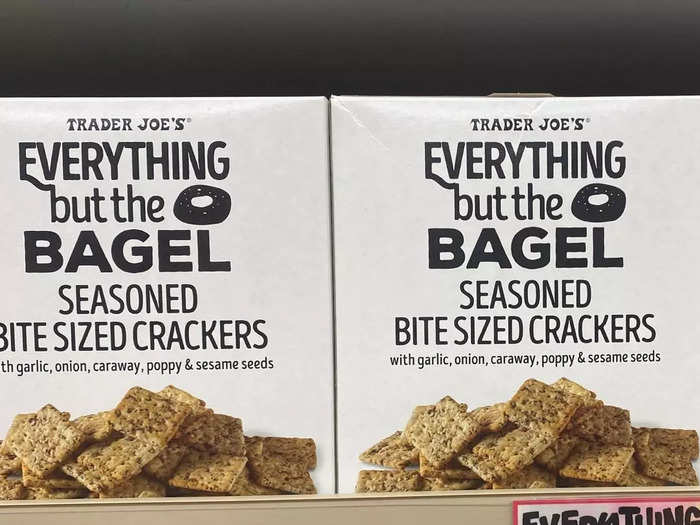 I like the crackers with Everything but the Bagel seasoning, too. 