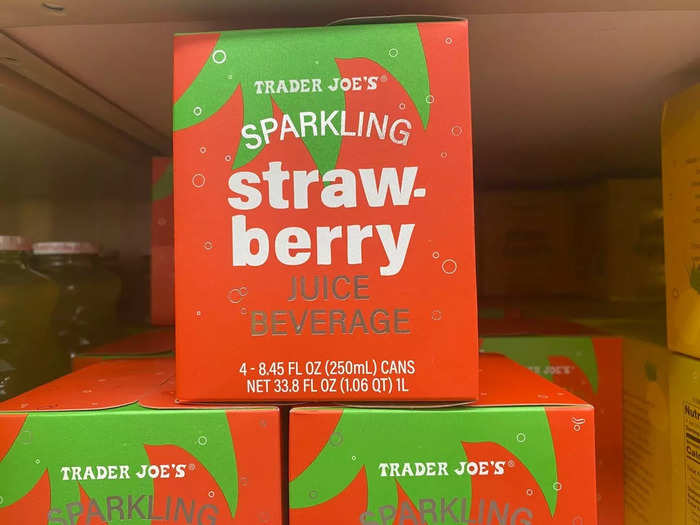 Enjoy some sparkling strawberry juice this summer.