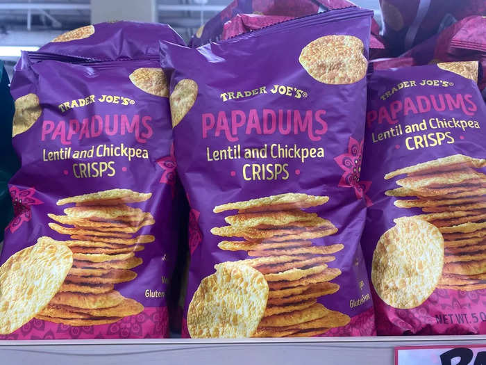 Fill up your chip-and-dip platters with papadums crisps.