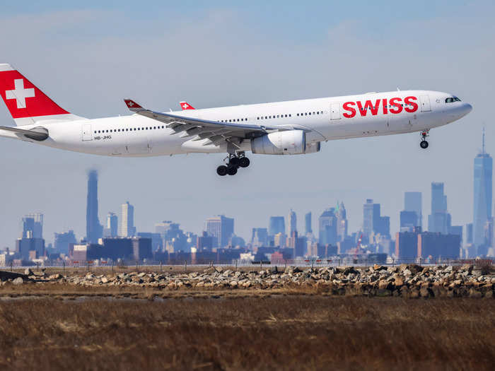 10. Swiss International Air Lines
