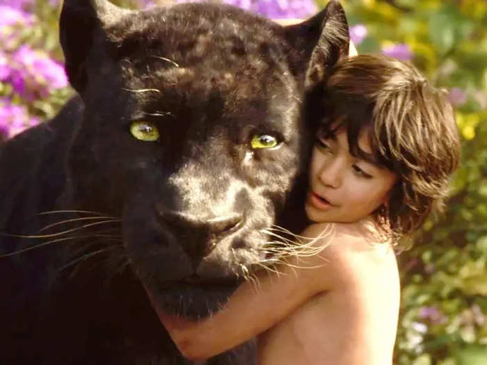 "The Jungle Book" benefits from having a human character amidst all the animals.