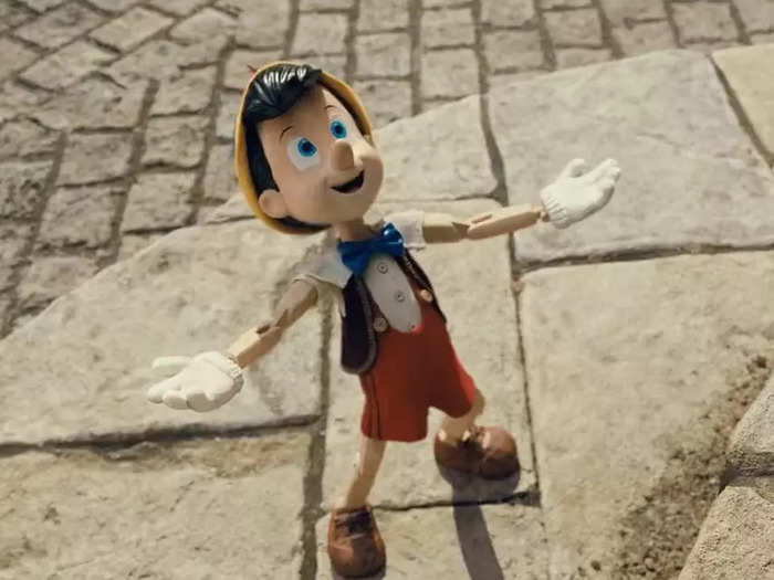 Point-blank, "Pinocchio" is scary to look at.