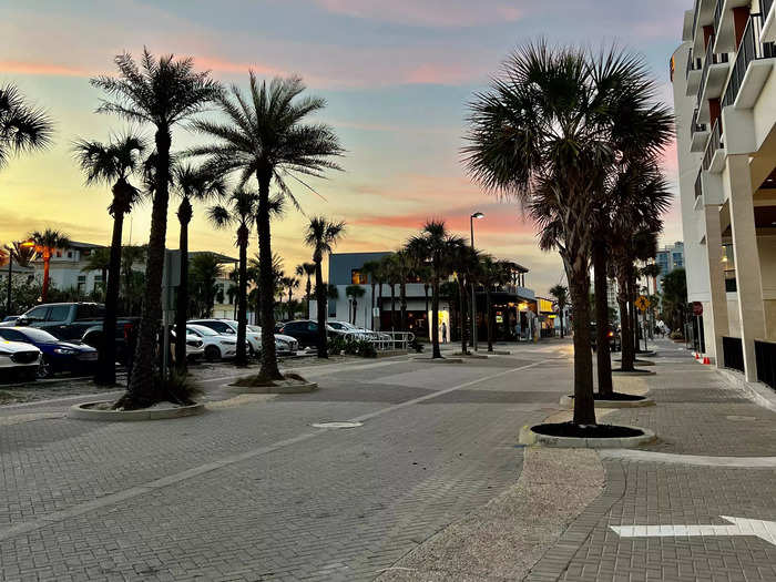 It was easier to find parking in Jacksonville Beach — and it cost less, too.