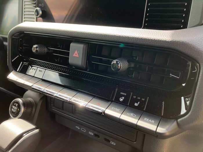 The main instrument panel has handy switches and knobs that are satisfying to use.