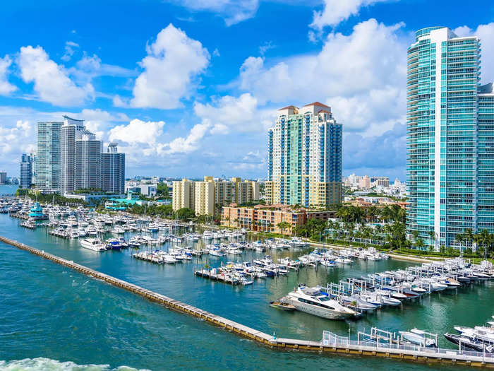 6. Miami, Florida