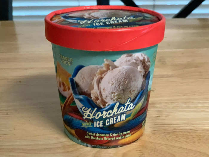 The horchata-inspired ice cream was a creative take on a Spanish and Mexican drink.