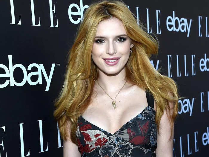 Bella Thorne originally identified as bisexual, but later realized she