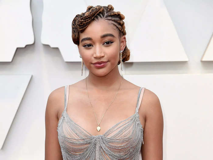 Amandla Stenberg identifies as nonbinary and pansexual.
