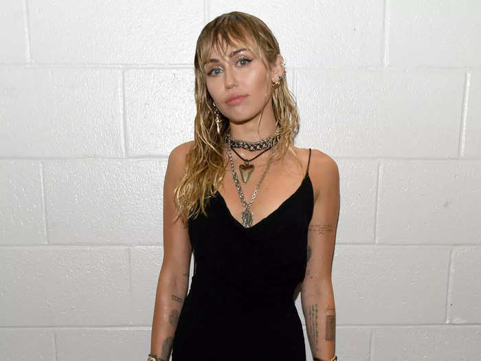 Miley Cyrus identifies as pansexual.