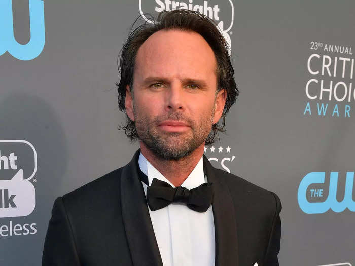 Walton Goggins had only $300 when he first came to Los Angeles; he has a lot more than that now.