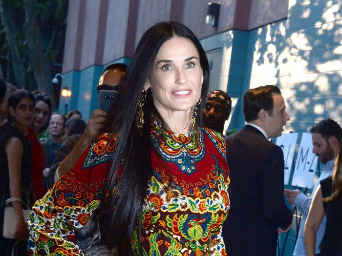 Demi Moore left the trailer park and is now worth millions.