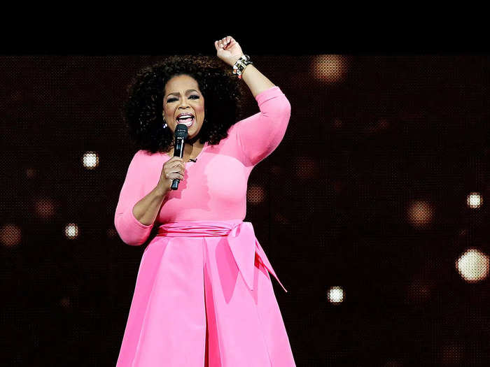 Oprah Winfrey is worth billions, but before her big break things were difficult.