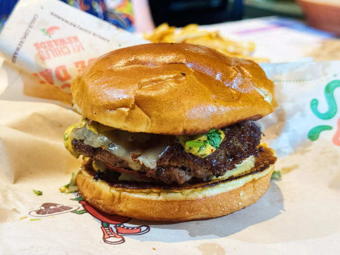 Our favorite burger was inspired by the Southwest.  
