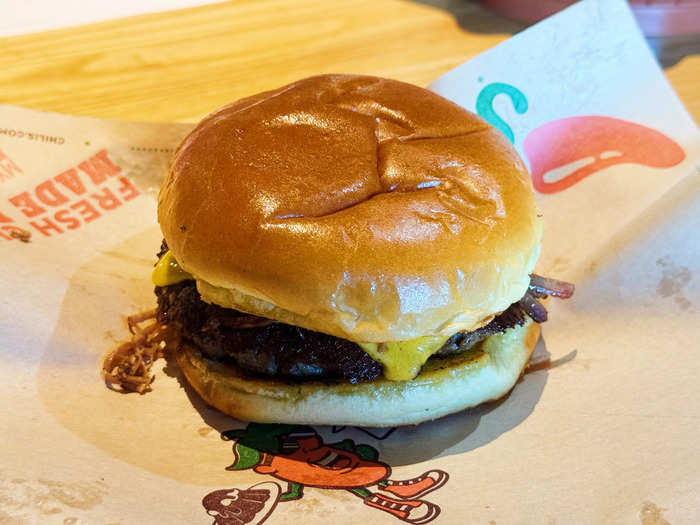 The BBQ Brisket Burger was our next favorite. 