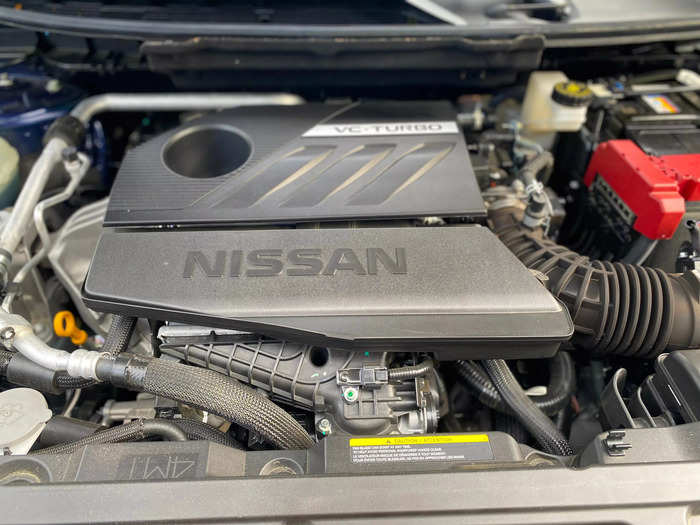 Under the hood is a 1.5 liter, turbocharged three-cylinder engine. 