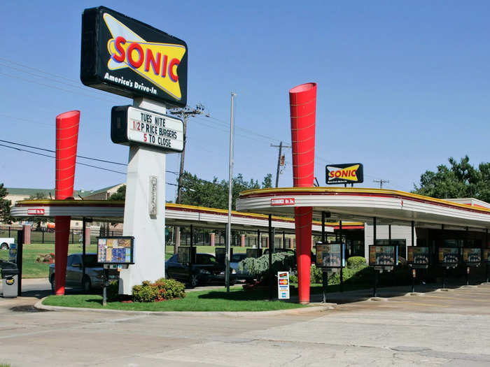 14. Sonic Drive-In