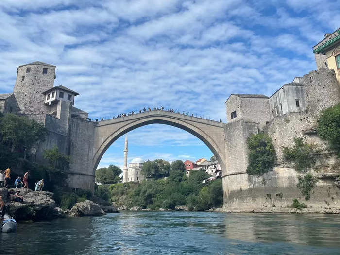 Mostar is a beautiful city in southern Bosnia and Herzegovina. 