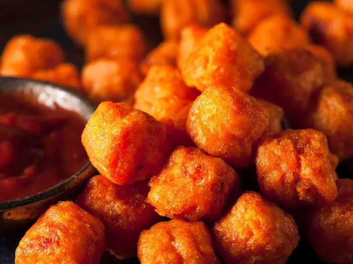 Sweet-potato tots are so easy to air-fry.