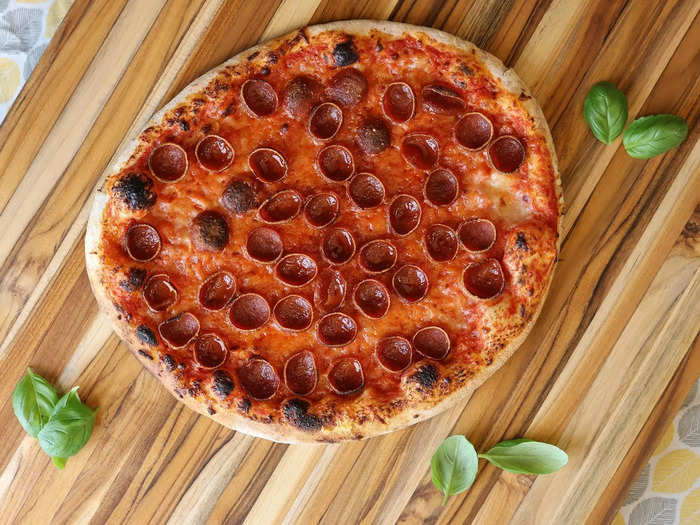 An air fryer is one of the best ways to revive pizza.