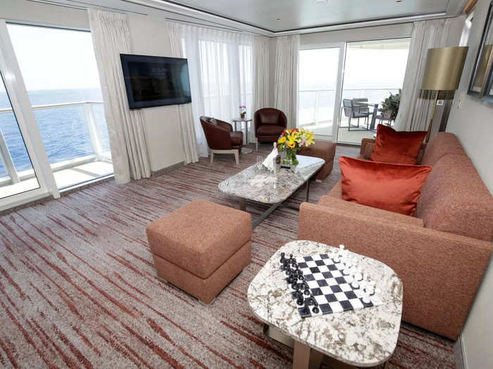 No need to fear dingy interior staterooms. Every cabin on Silver Ray has a balcony.