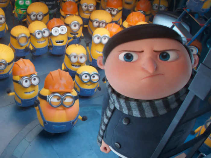 Then watch the second prequel movie, "Minions: The Rise of Gru."