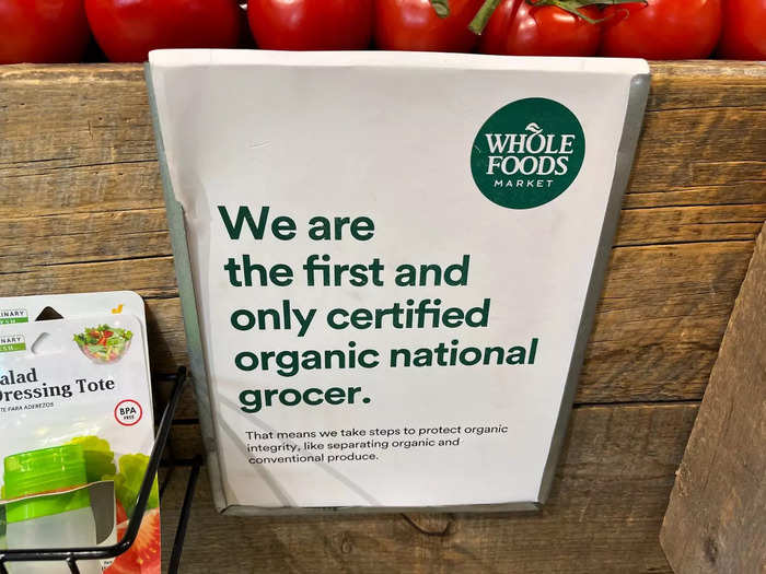 Despite the price cuts, Whole Foods still has higher standards than most other grocery chains.