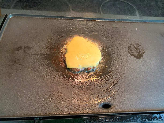 My cheese looked perfect.