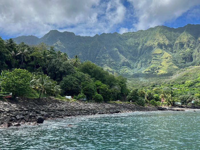 There was so much to see on the Marquesas Islands.