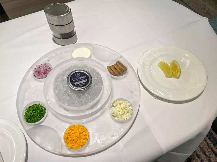 1. The butler-delivered caviar you can eat on your couch while wearing pajamas