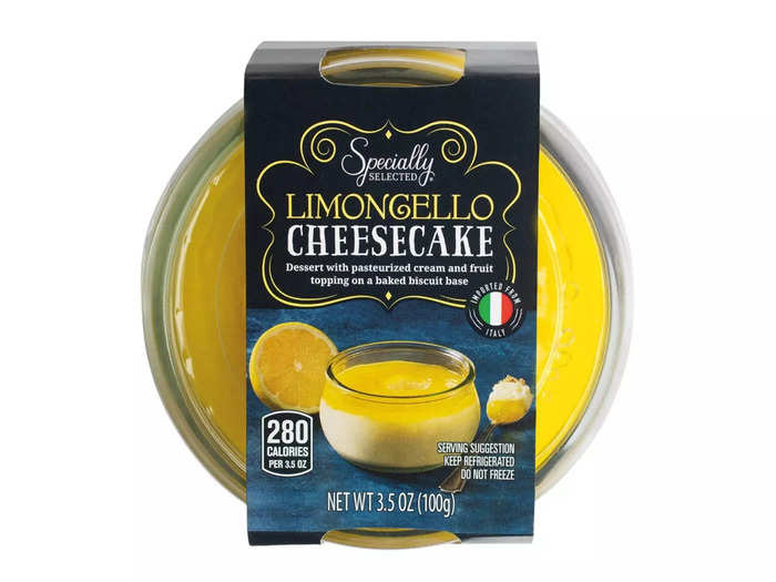 Take your tastebuds on vacation with the Specially Selected limoncello-cheesecake cups.