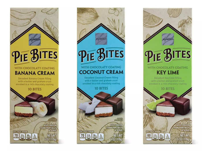 Enjoy your favorite pies with the Belmont chocolate-covered pie bites — no baking required.