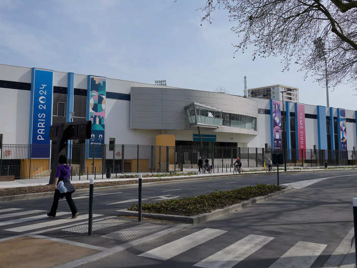 The Yves-du-Manoir Stadium in Colombes was built 100 years ago when Paris hosted the 1924 Olympics.