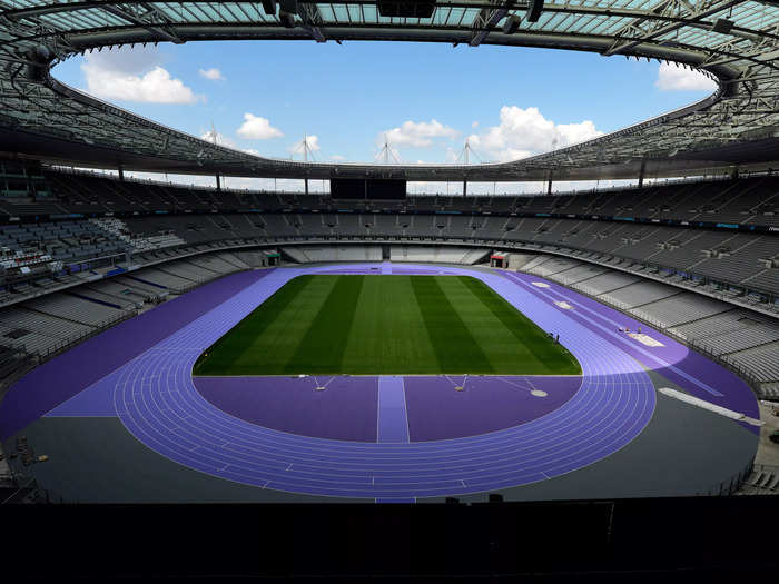 The Stade de France is the largest stadium in the country, with a capacity of about 80,000.