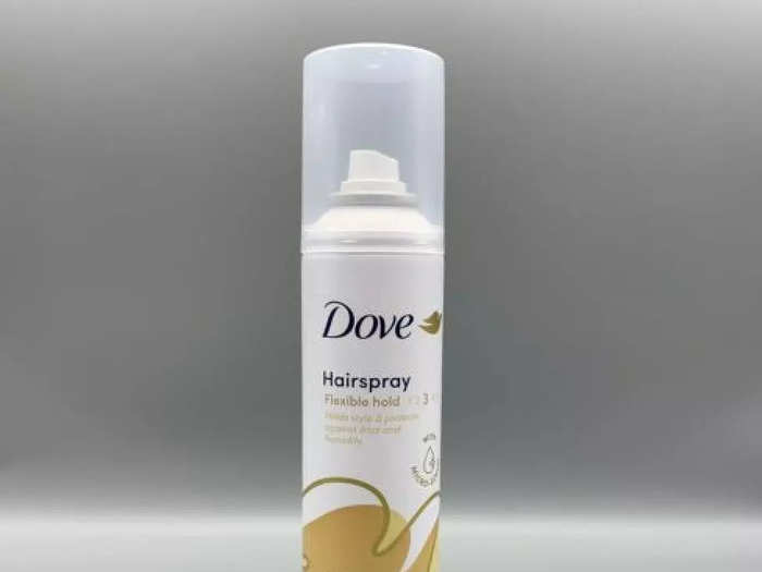 Dove flexible-hold is the best drugstore hairspray in the business.