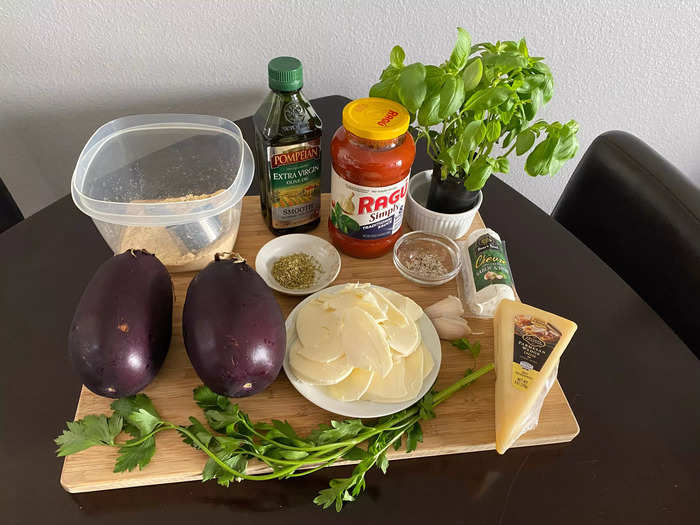 Ina Garten’s eggplant Parmesan recipe balanced homemade elements with shortcuts.