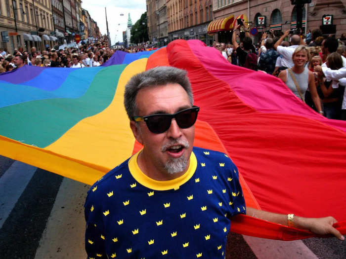 The first Pride marches were held in the 