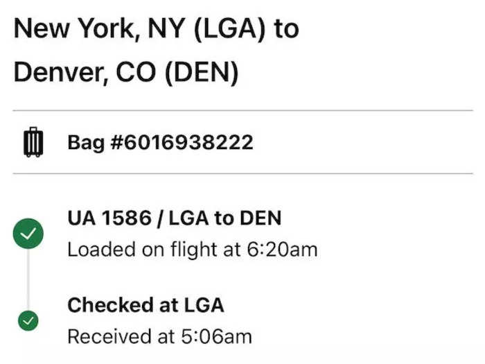 I watched Kung Fu Panda 4 and worked for most of the four-hour flight. Everything went smoothly — and my bag made it to Denver.