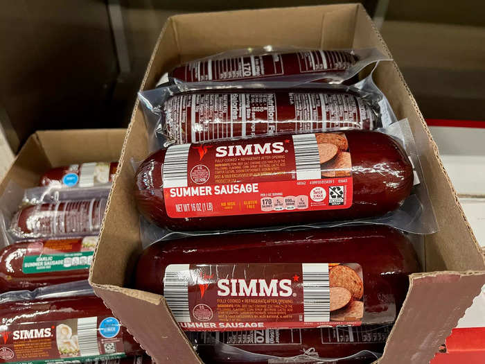 Simms’ summer sausage is a versatile meat.